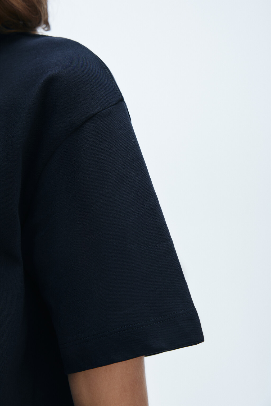 Футболка с новогодним принтом - цвет черный - 6