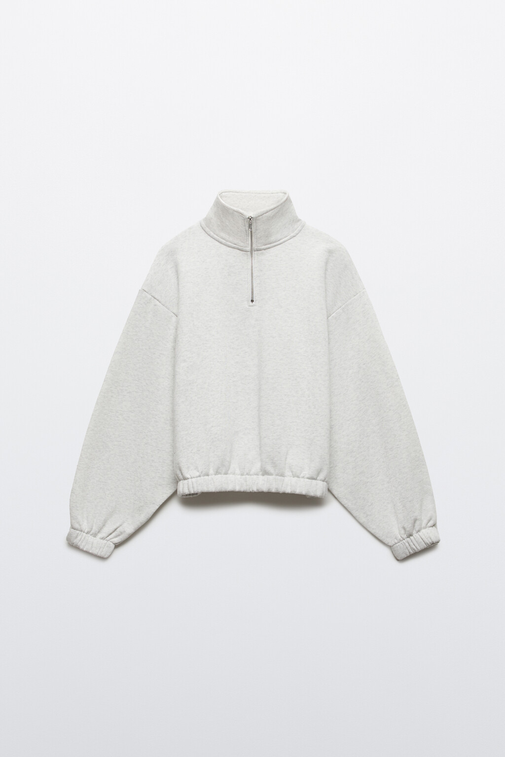 Толстовка на молнии утепленная - цвет серый - 8