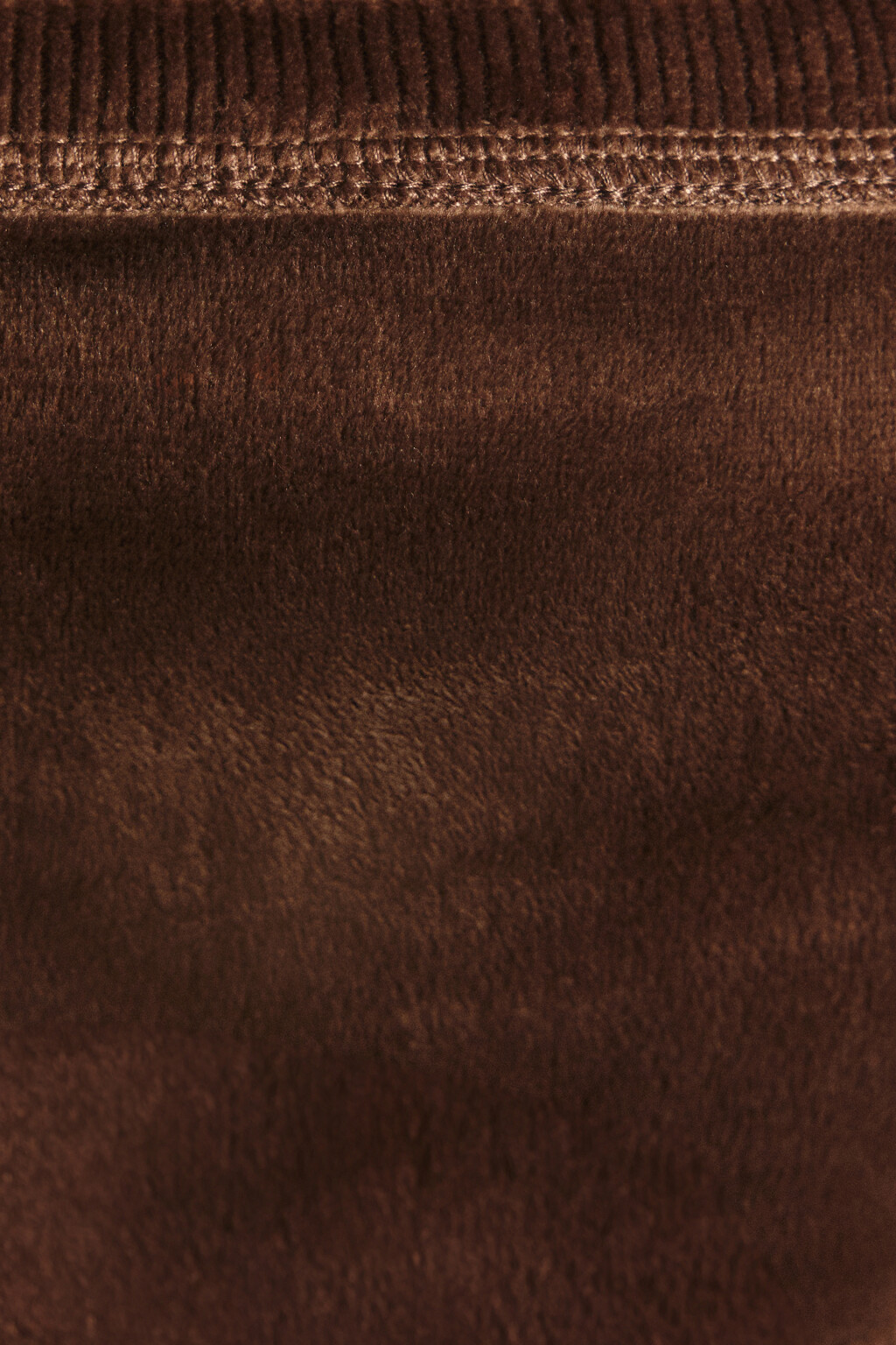 Толстовка на молнии вельветовая - цвет коричневый - 8