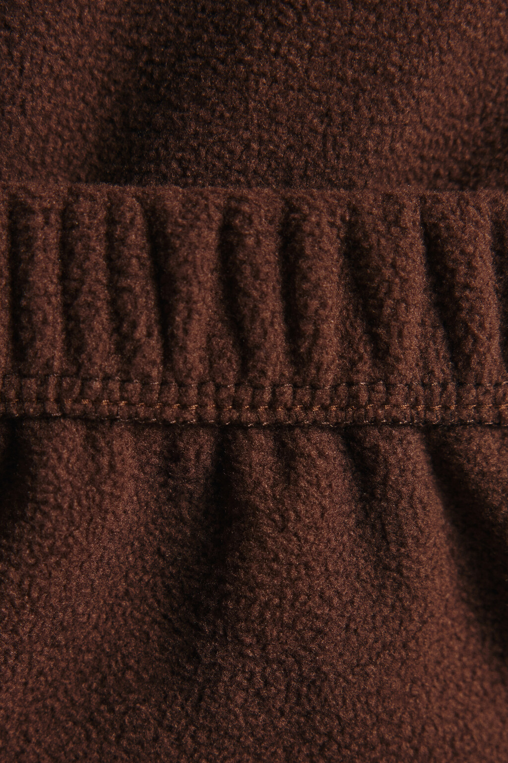 Толстовка на молнии флисовая - цвет коричневый - 7