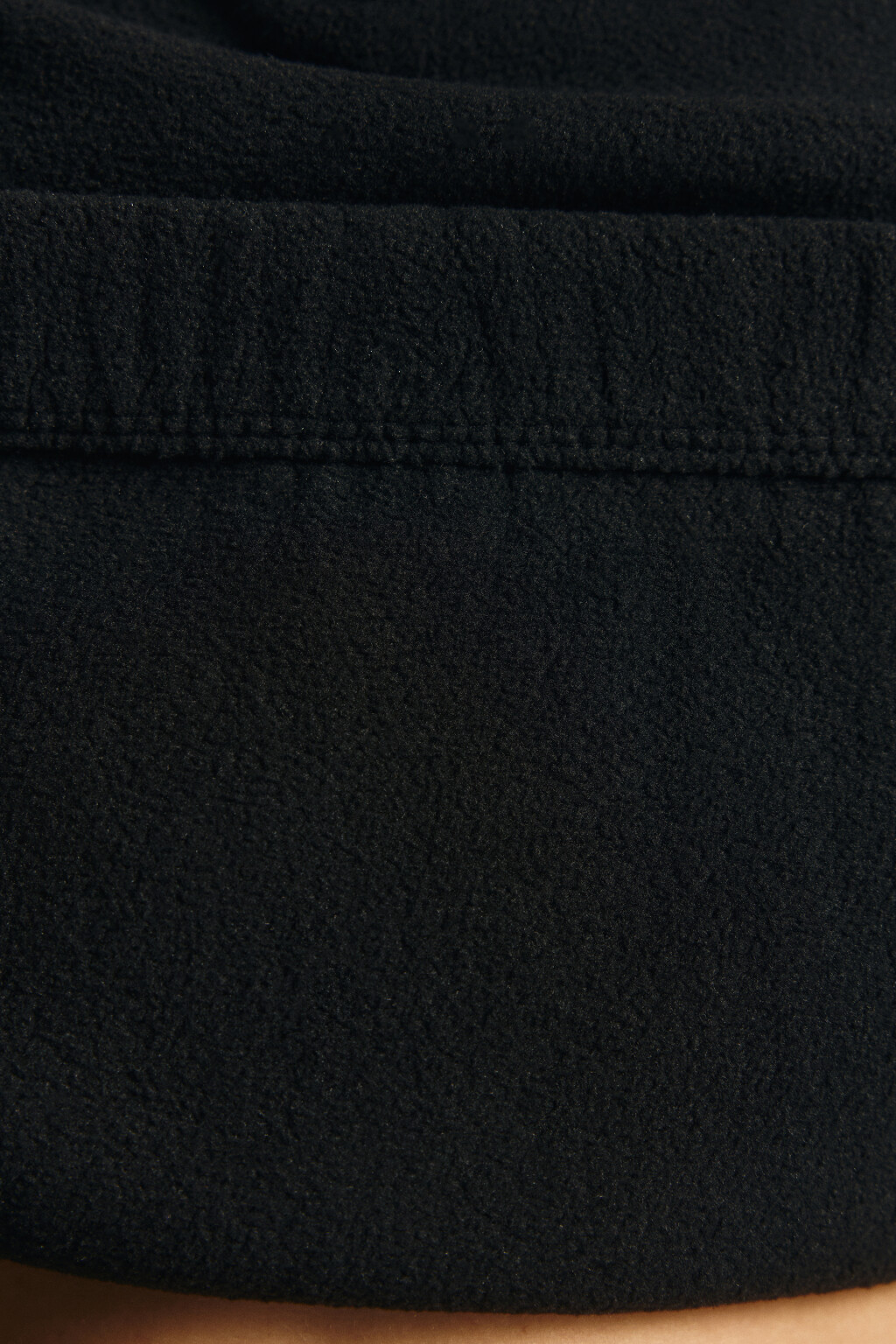 Толстовка на молнии флисовая - цвет черный - 7