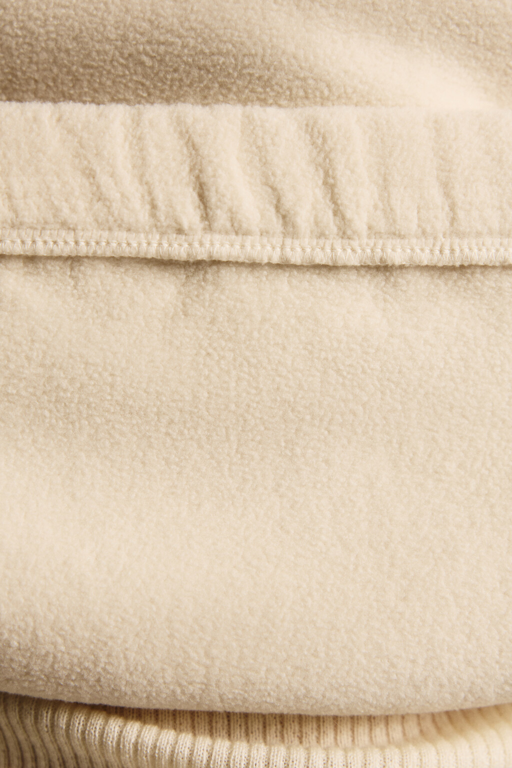 Толстовка на молнии флисовая - цвет бежевый - 7