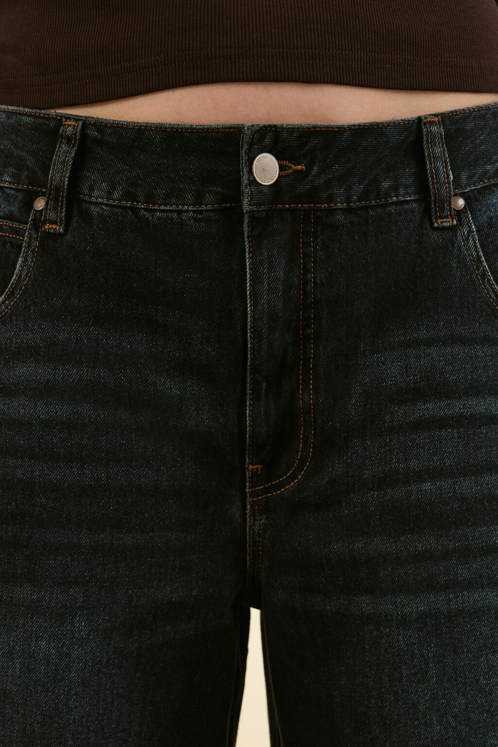 Джинсы barrrel fit со средней посадкой - цвет синий - 5