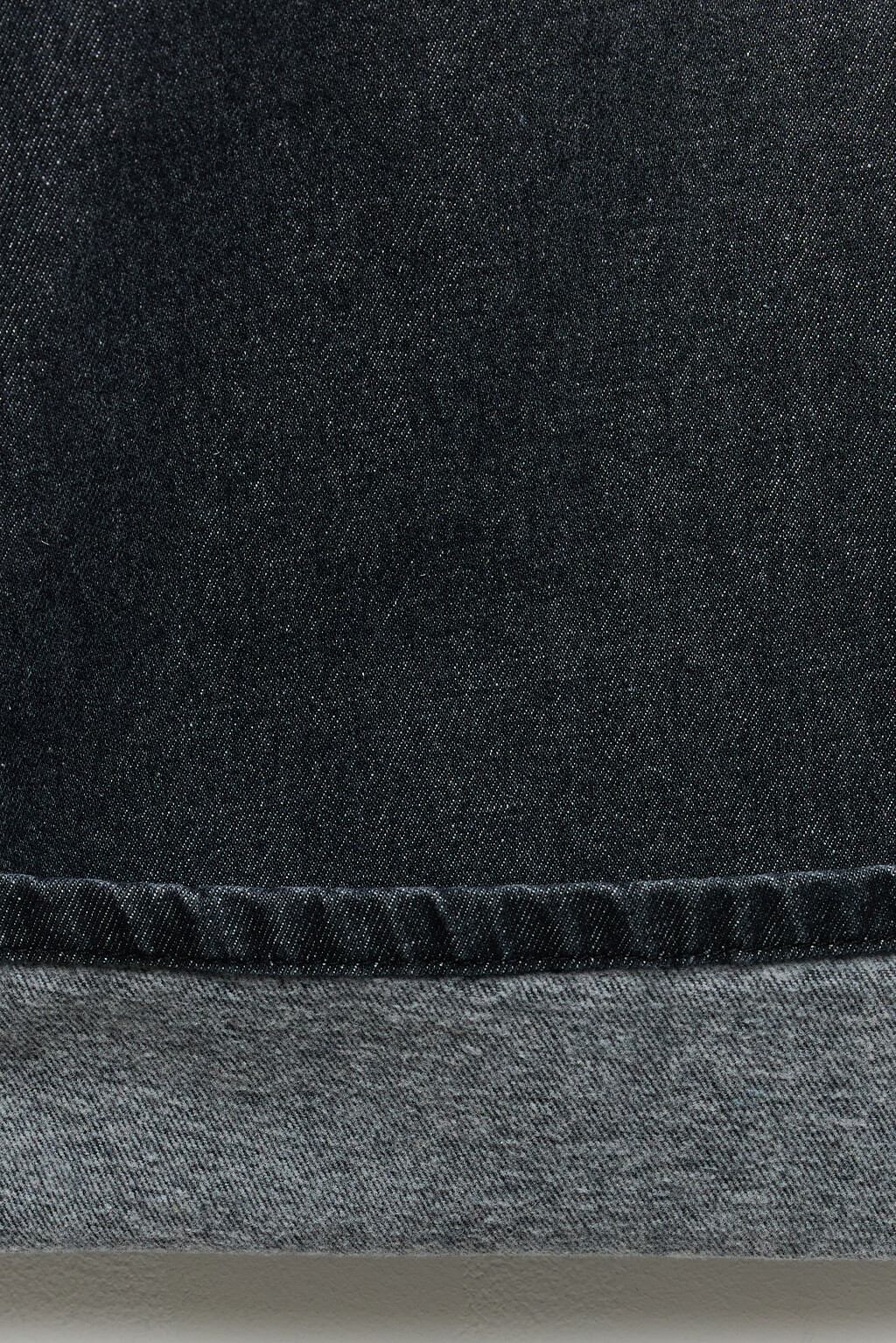 Джинсы клеш утепленные с начесом - цвет серый - 7