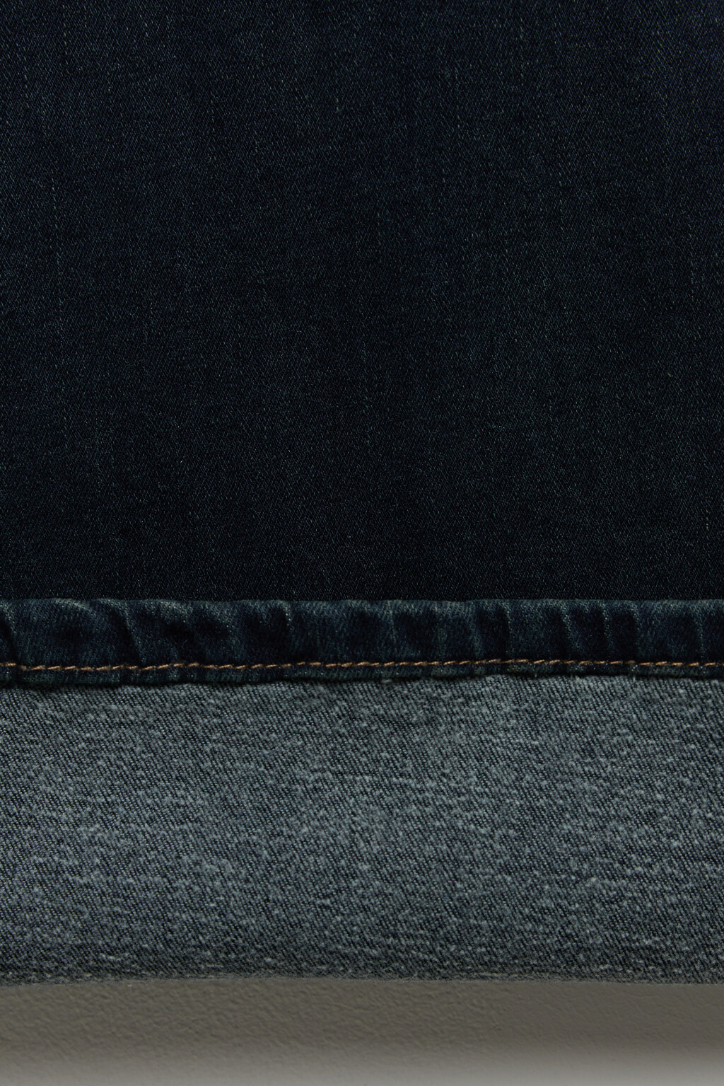 Джинсы клеш с утеплением - цвет синий - 9