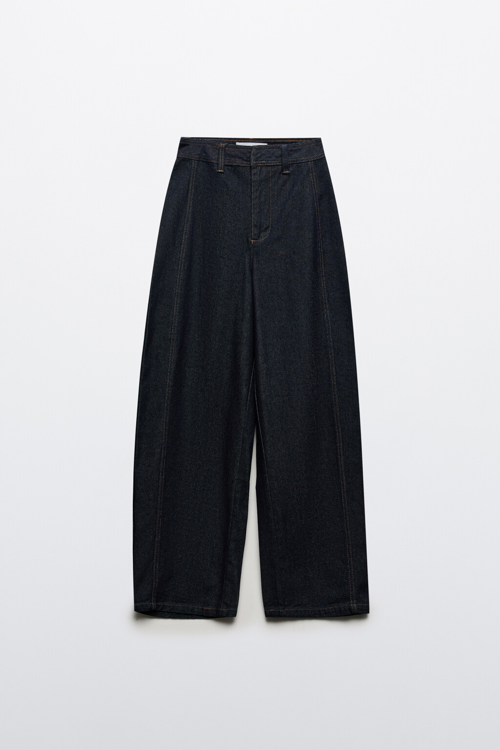 Джинсы barrel fit с высокой посадкой - цвет синий - 7