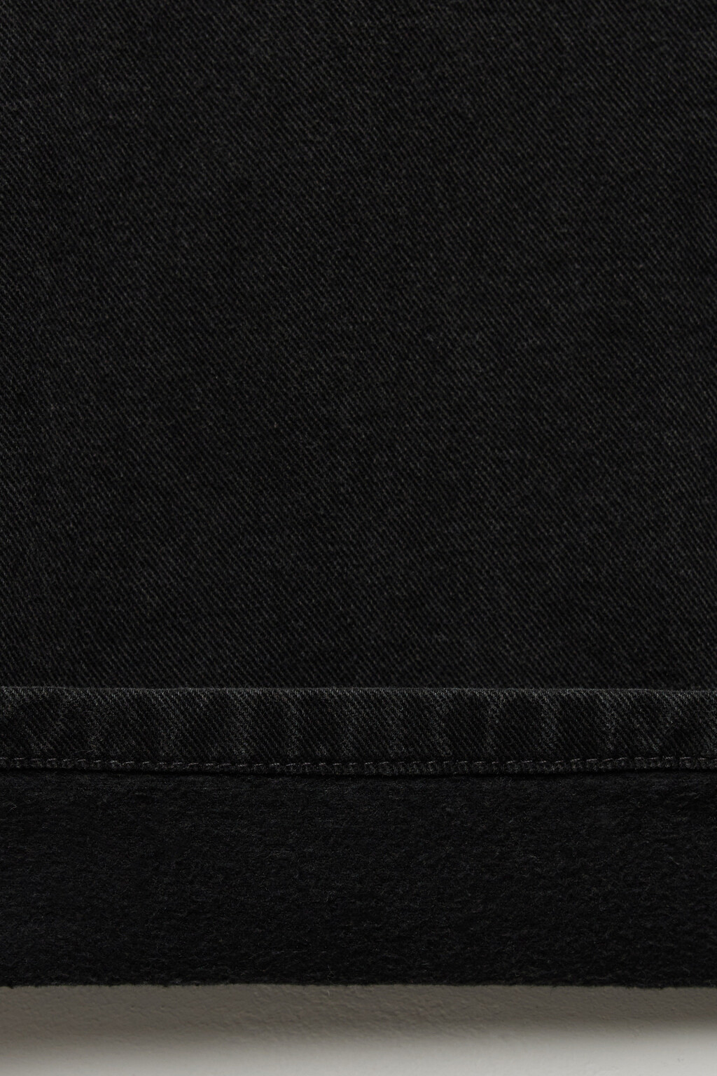 Джинсы широкие утепленные с начесом - цвет серый - 8