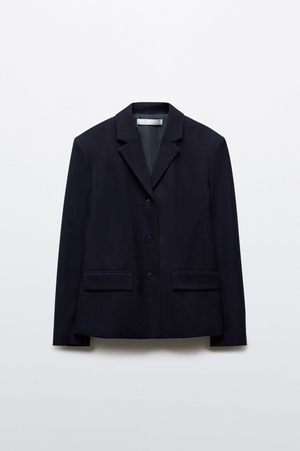 Пиджак приталенный костюмный - цвет синий - 8