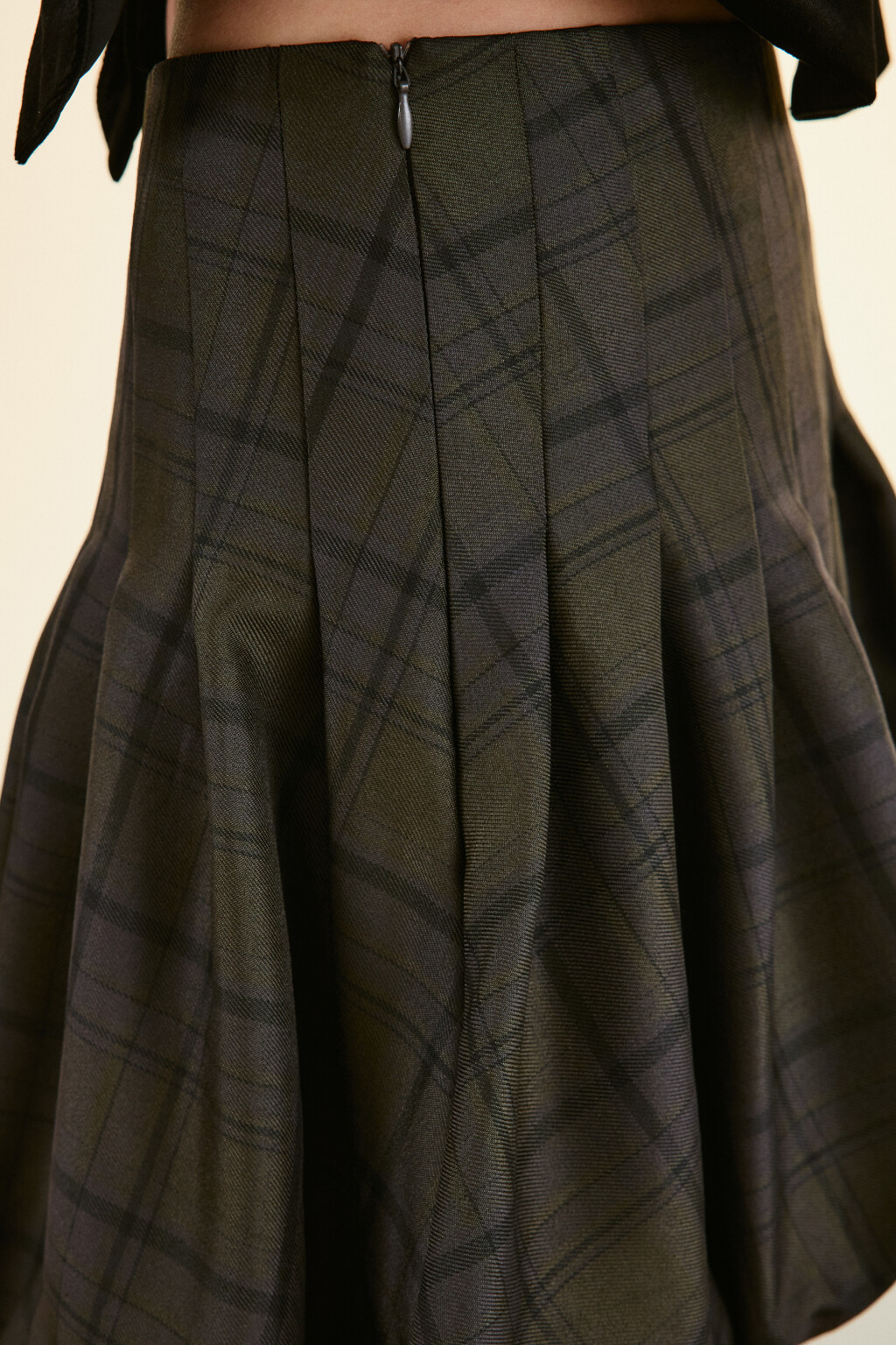 Юбка-баллон мини пышная - цвет зеленый - 7