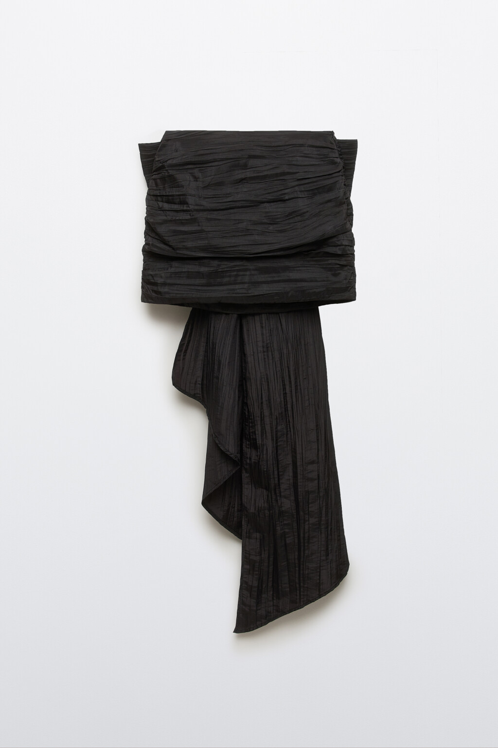 Юбка мини с пышным бантом - цвет черный - 8