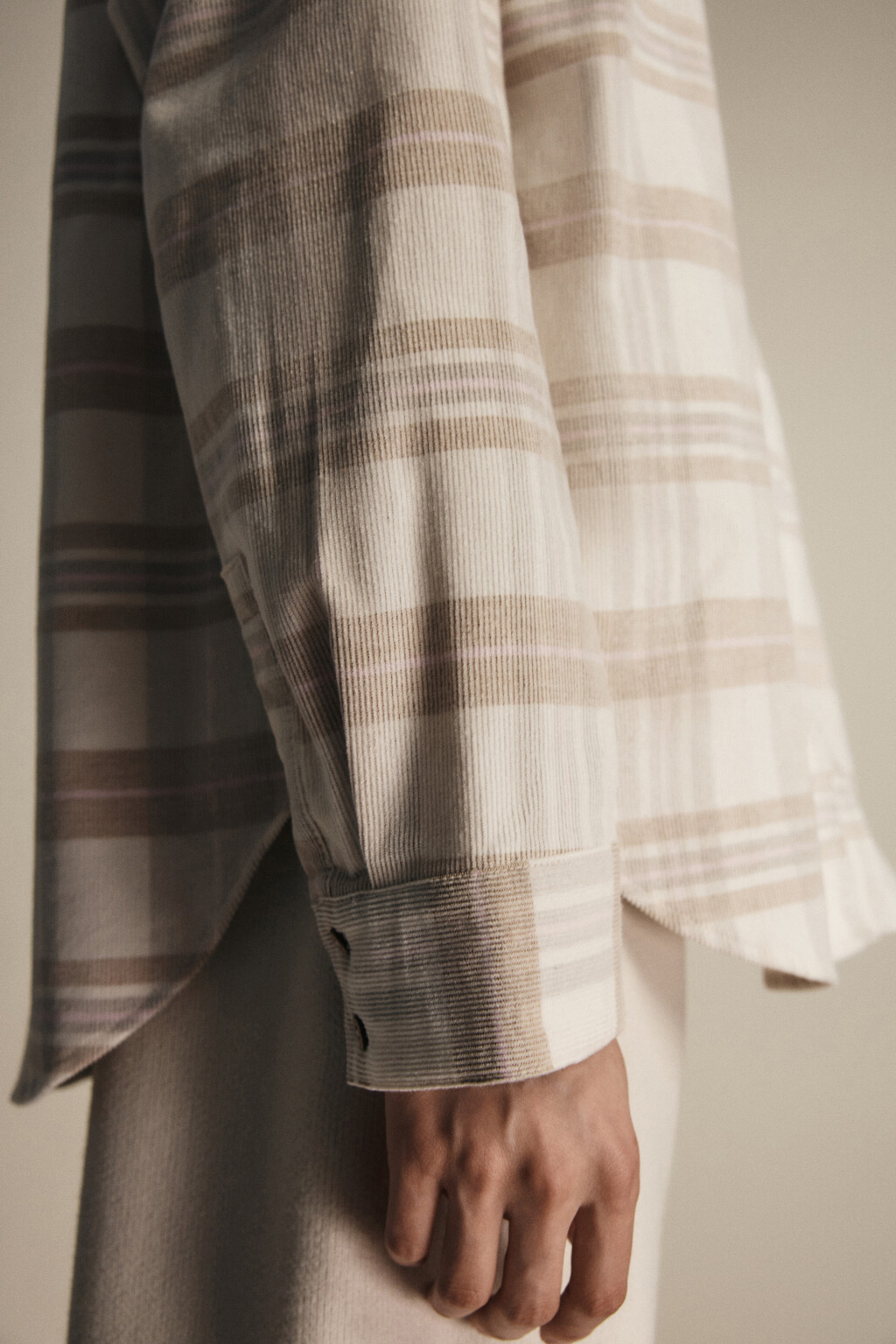 Рубашка фланелевая в клетку - цвет мультиколор - 7