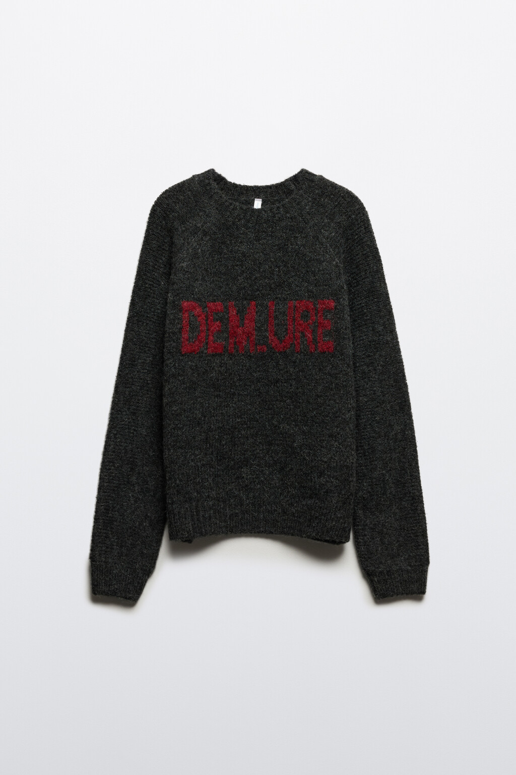 Джемпер вязаный с шерстью - цвет серый - 7