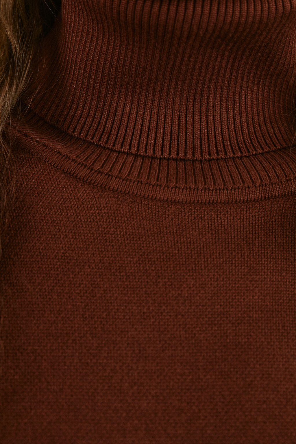 Свитер жаккардовый с принтом - цвет коричневый - 6