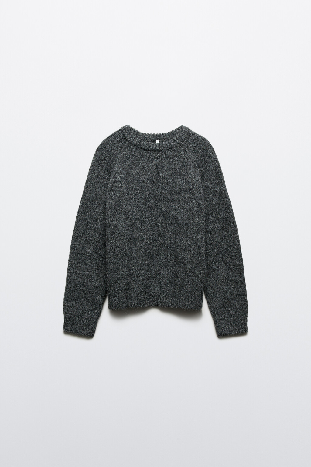 Джемпер вязаный с шерстью - цвет серый - 7