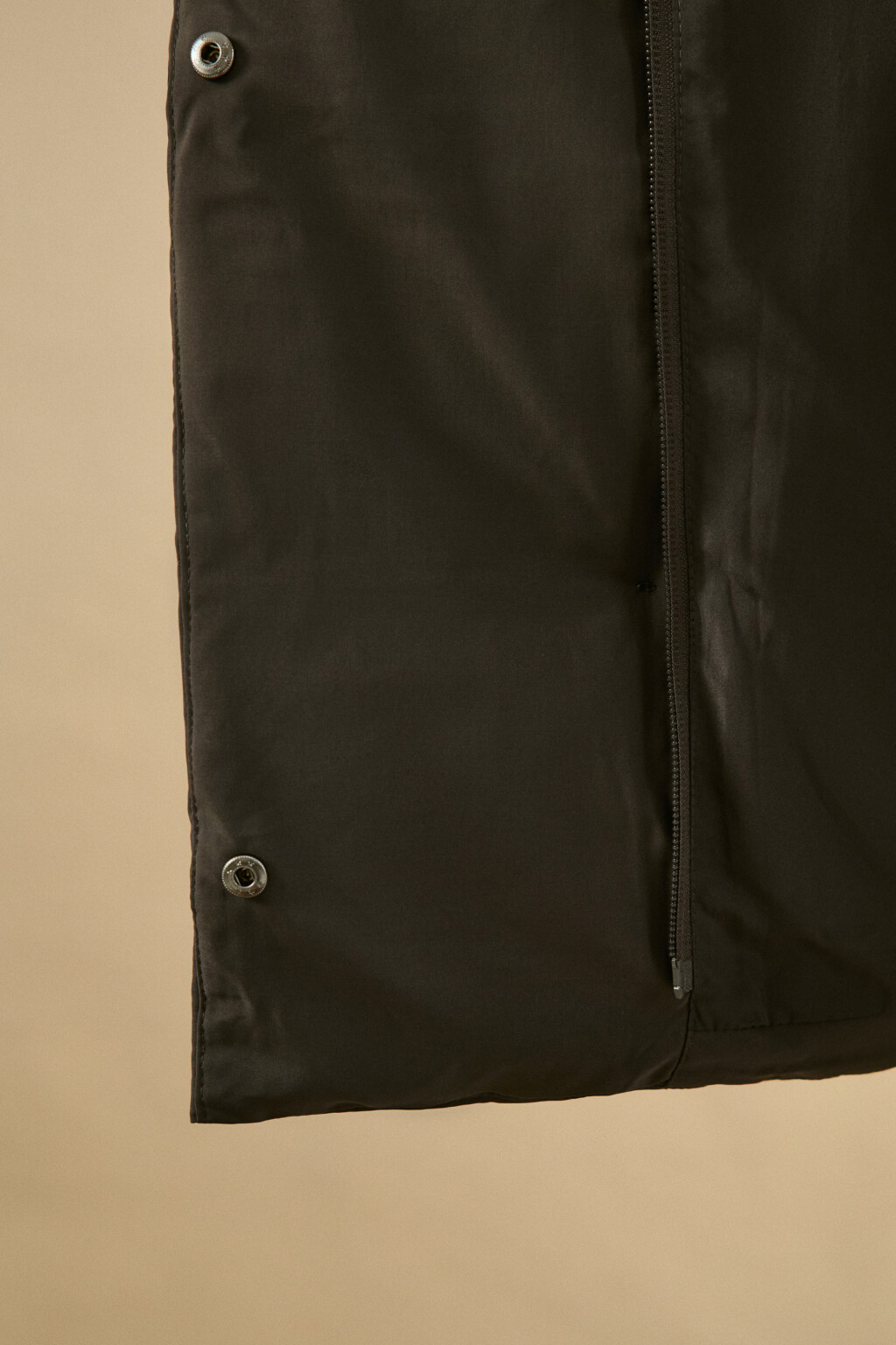 Куртка стеганая с капюшоном и поясом - цвет серый - 7