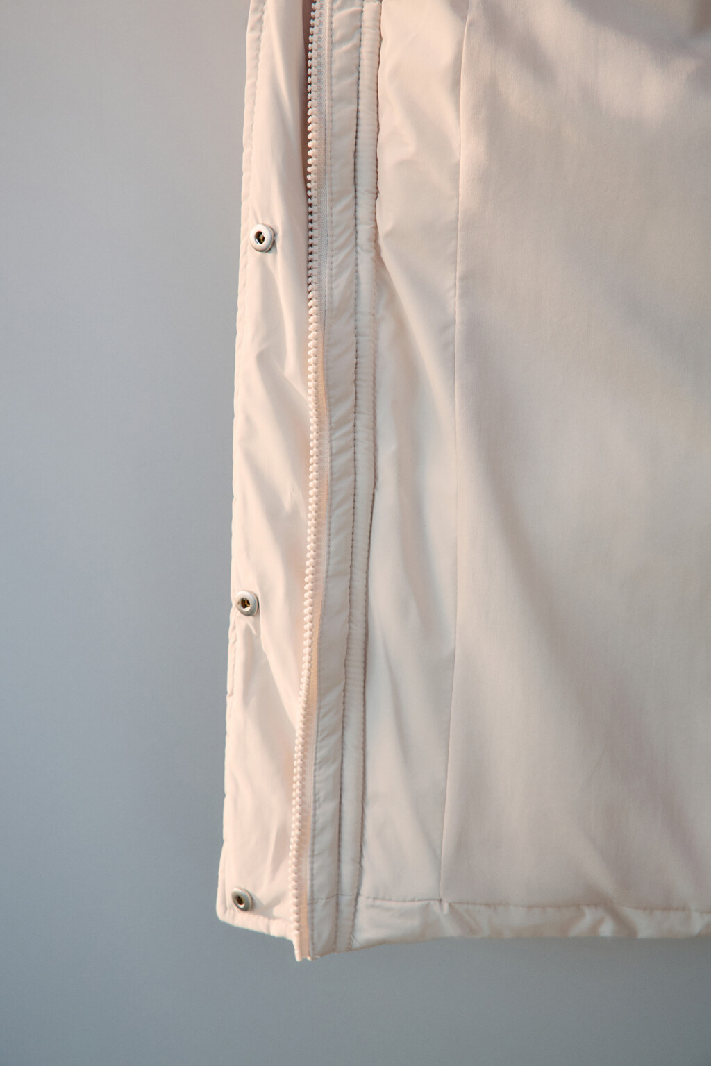 Куртка стеганая с капюшоном - цвет молочный - 8