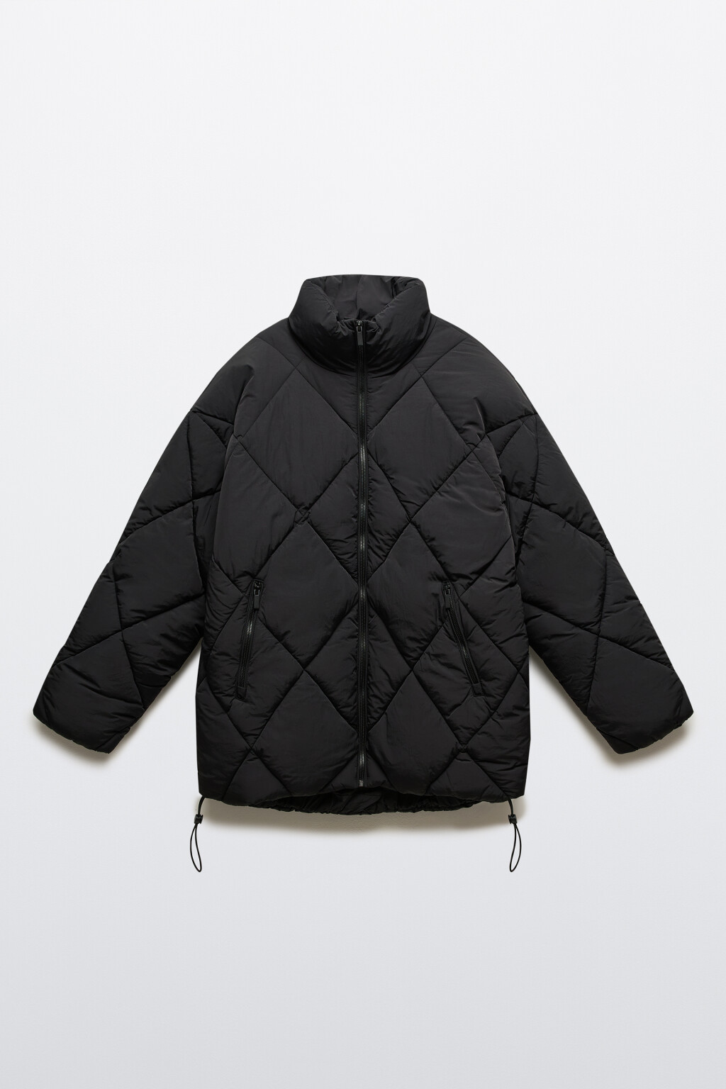 Куртка стеганая со стойкой - цвет черный - 9