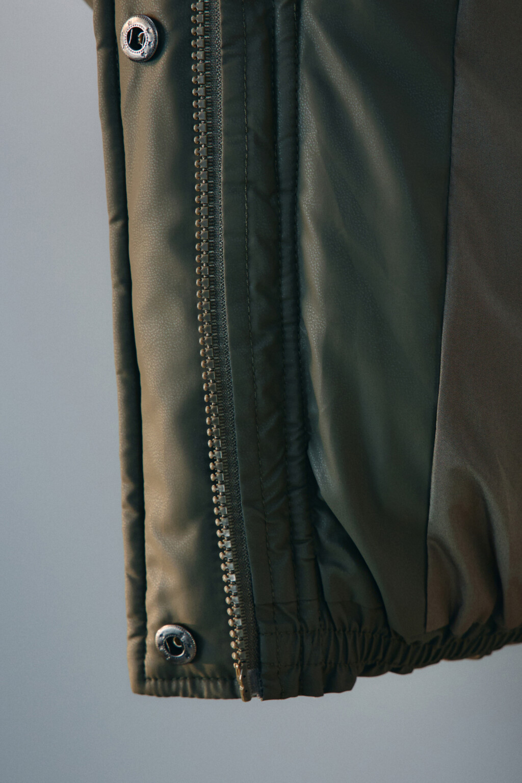 Куртка короткая стеганая с капюшоном - цвет бордовый - 8