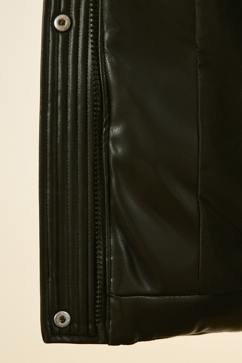 Куртка стеганая с воротником-авиатор - цвет черный - 7