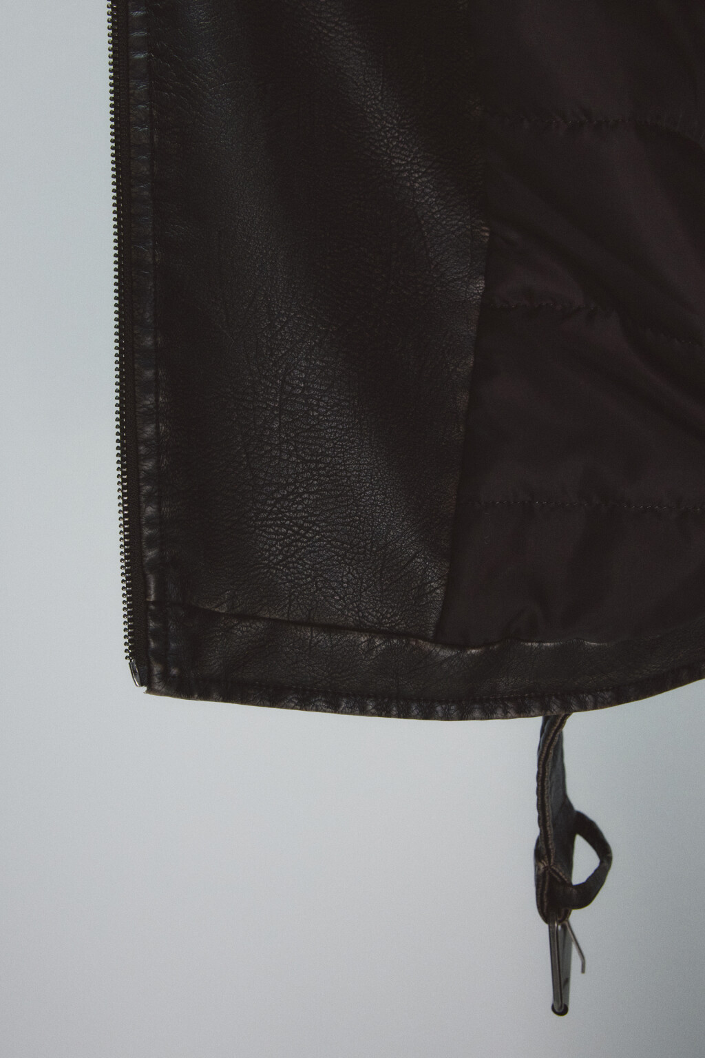 Куртка-косуха утепленная с воротником - цвет коричневый - 7