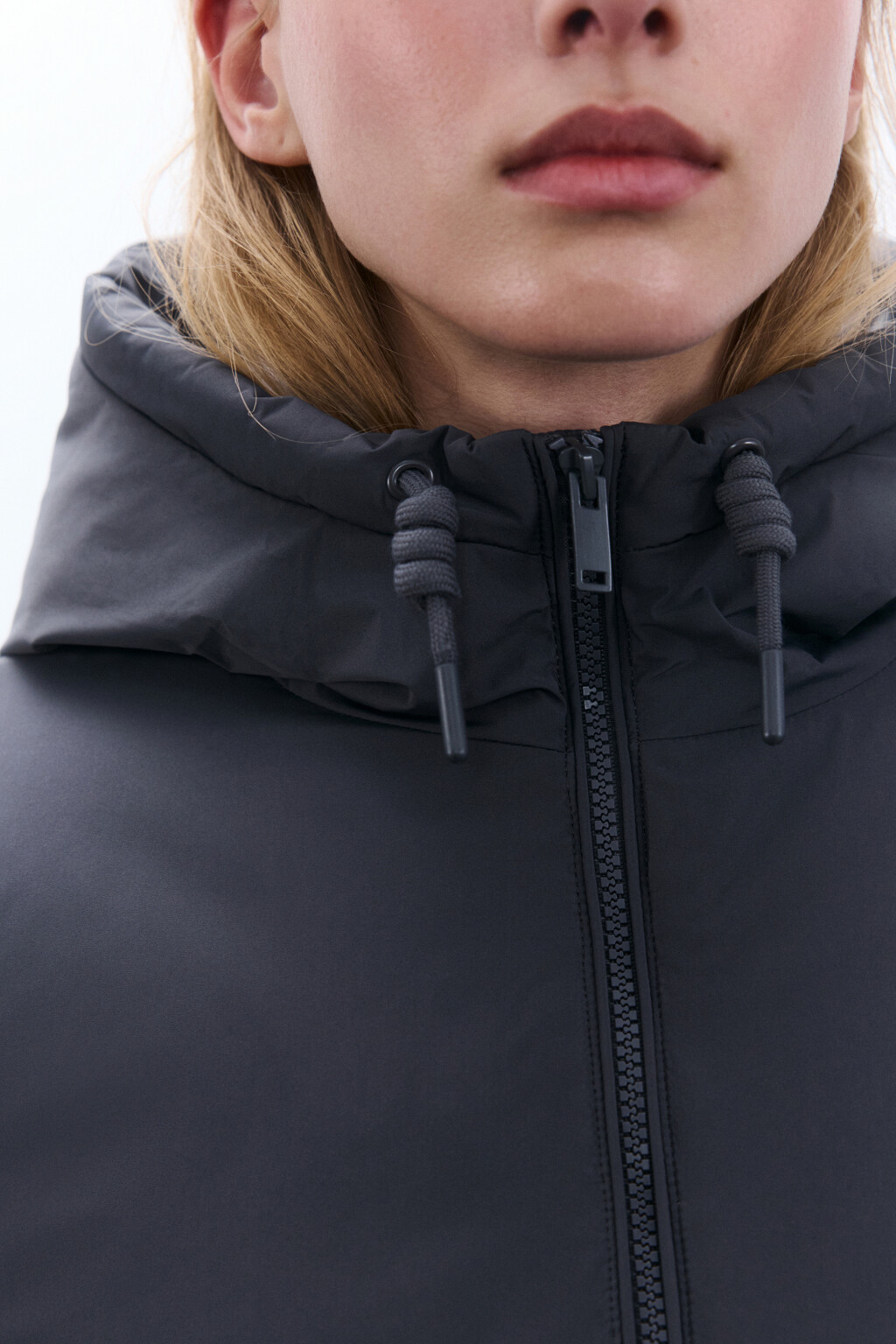 Куртка утепленная с капюшоном - цвет серый - 6