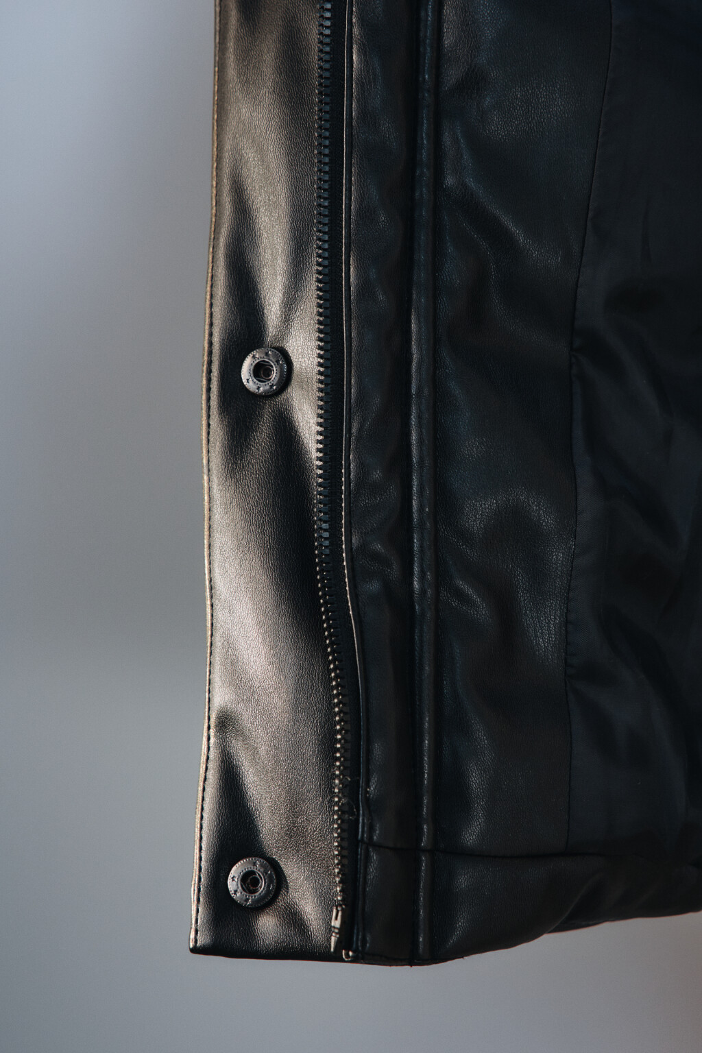 Куртка oversize стеганая с воротником - цвет черный - 8