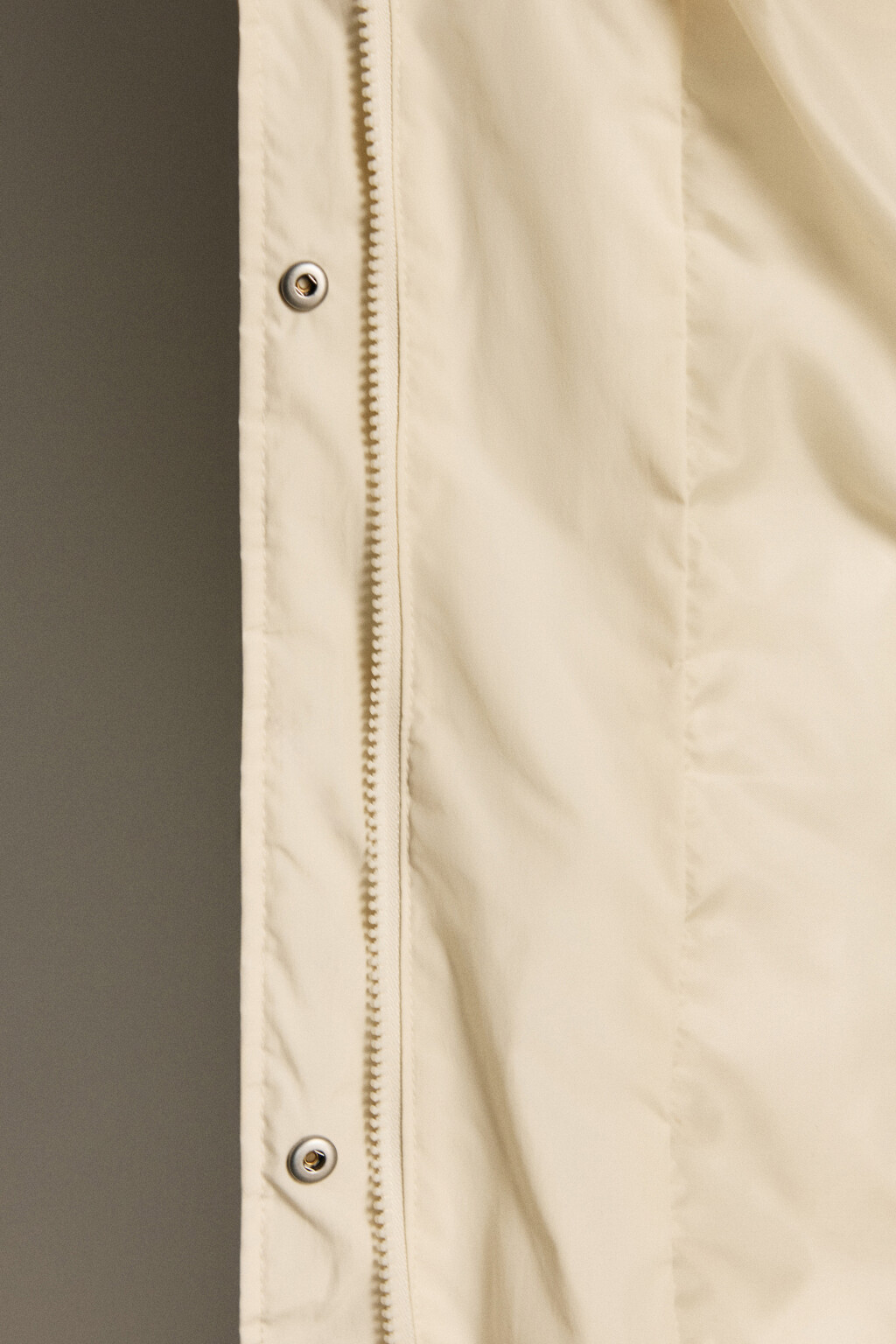 Пальто длинное стеганое с капюшоном - цвет молочный - 7