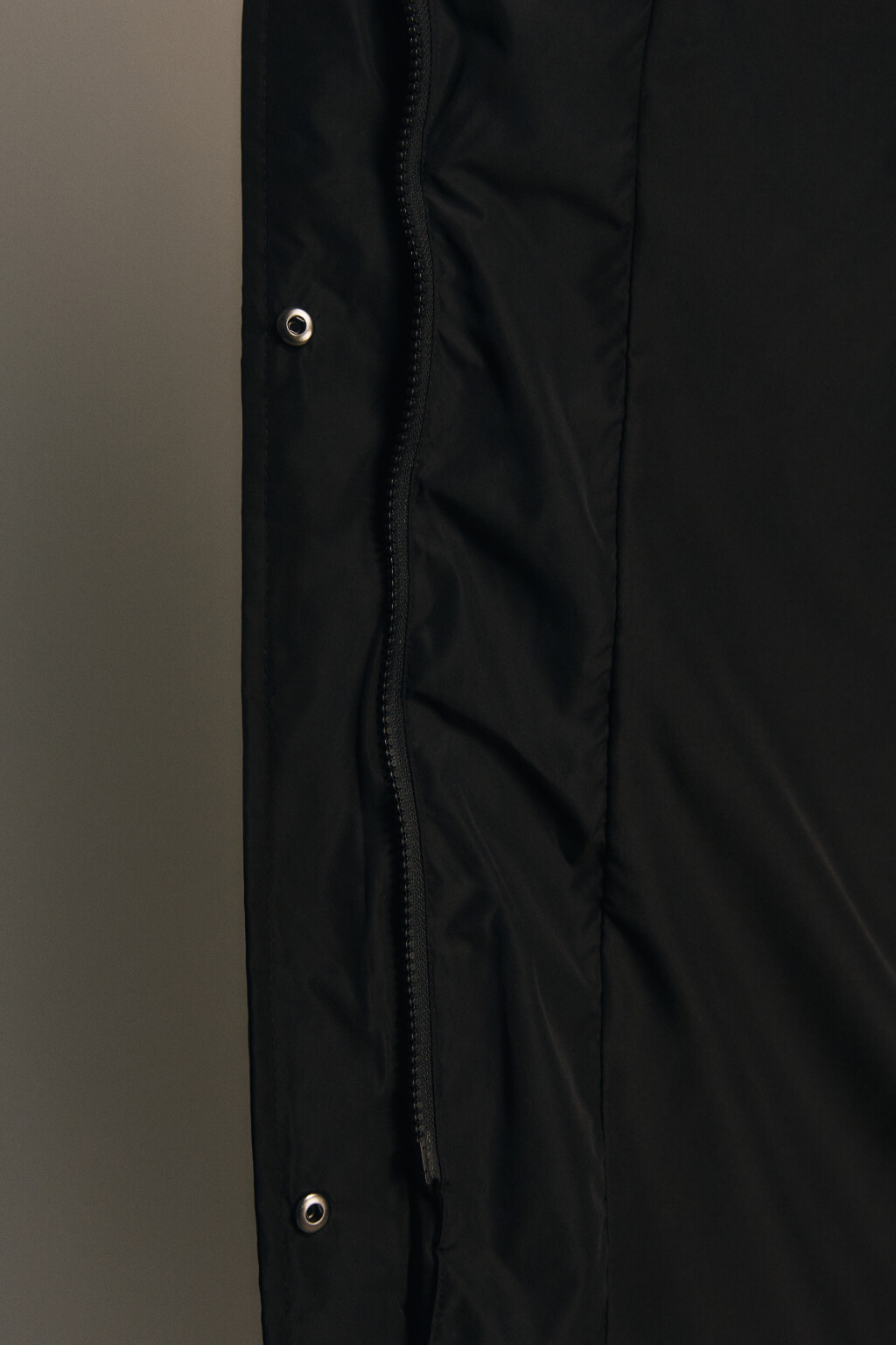 Пальто стеганое с теплым капюшоном - цвет черный - 7