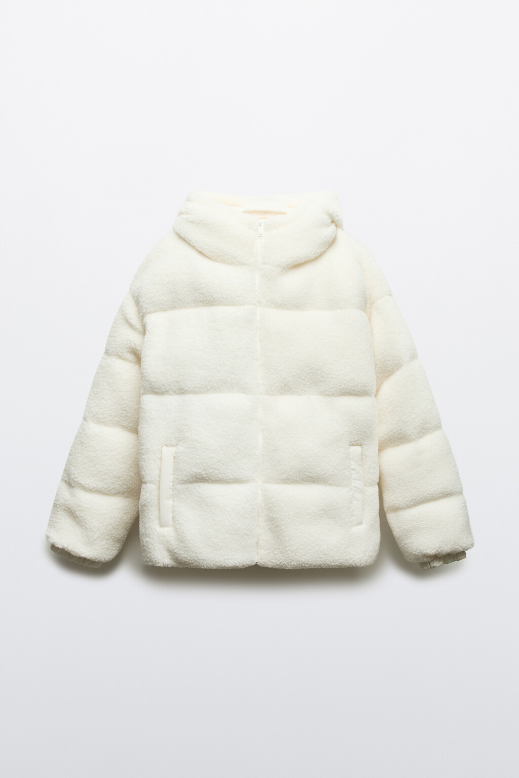 Куртка стеганая из искусственного меха - цвет бежевый - 8