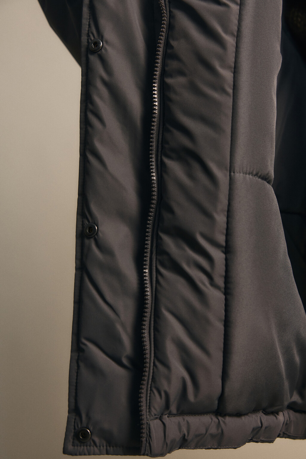 Куртка oversize с капюшоном - цвет серый - 8