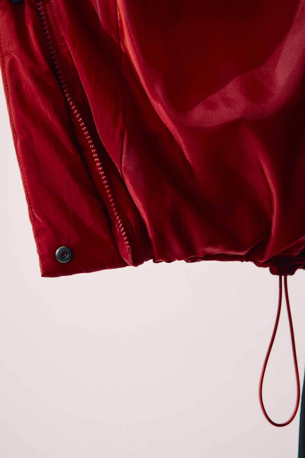 Куртка стеганая с высоким воротником - цвет красный - 8