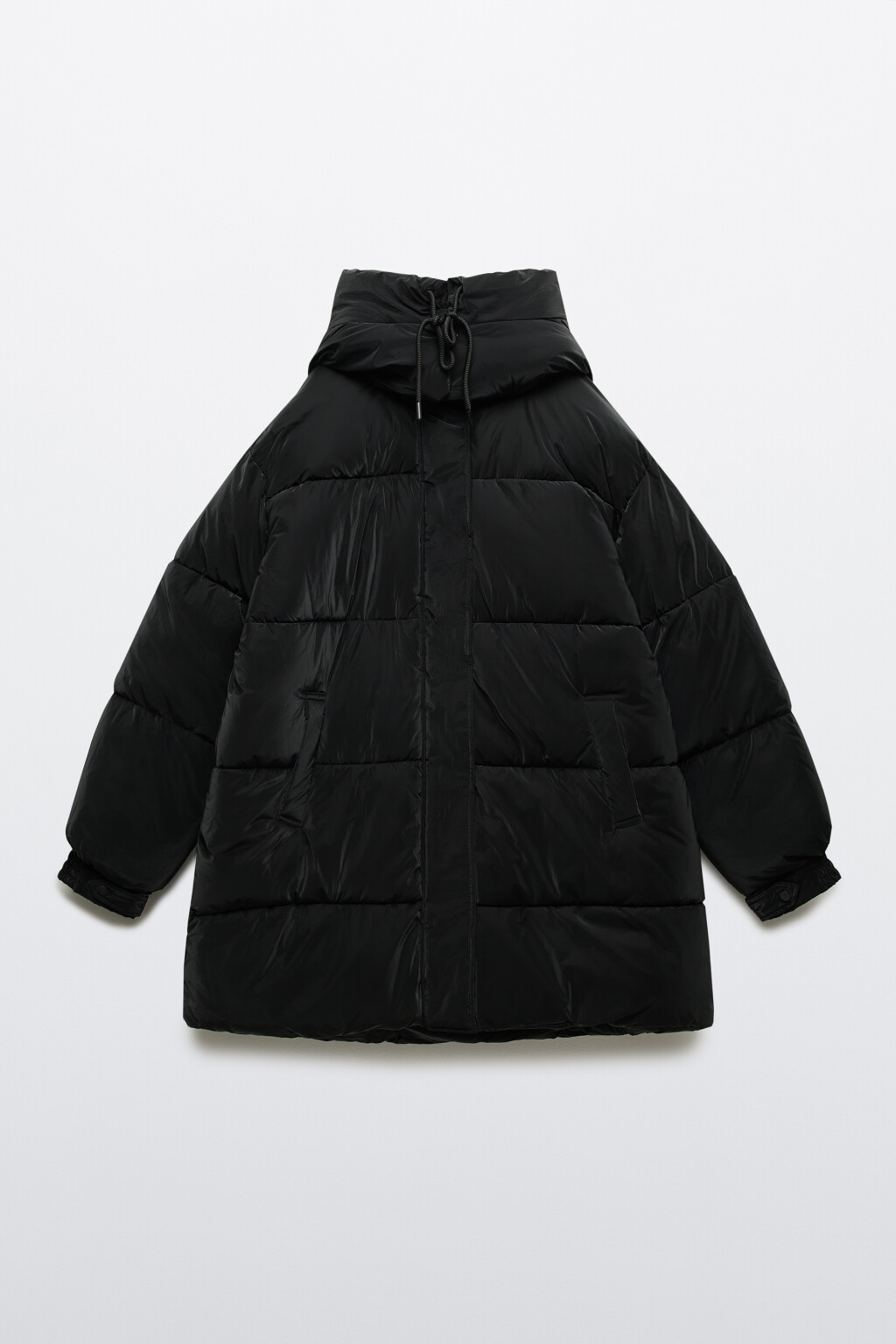 Куртка стеганая с капюшоном - цвет черный - 9