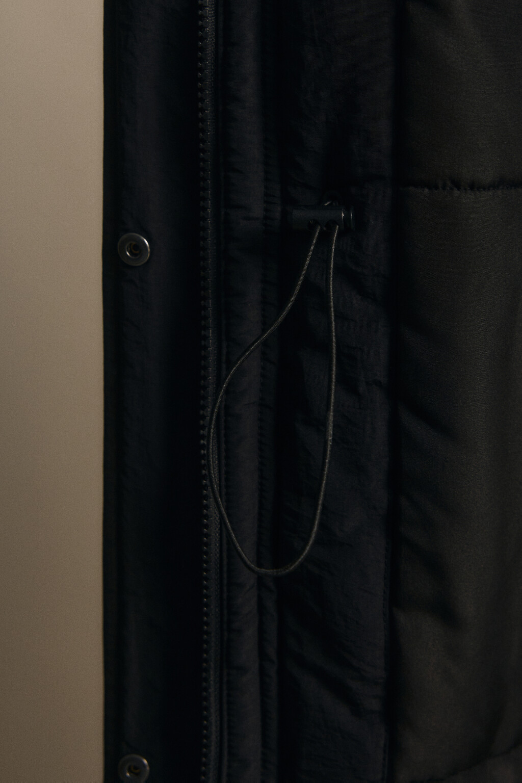 Куртка-парка с капюшоном - цвет черный - 8