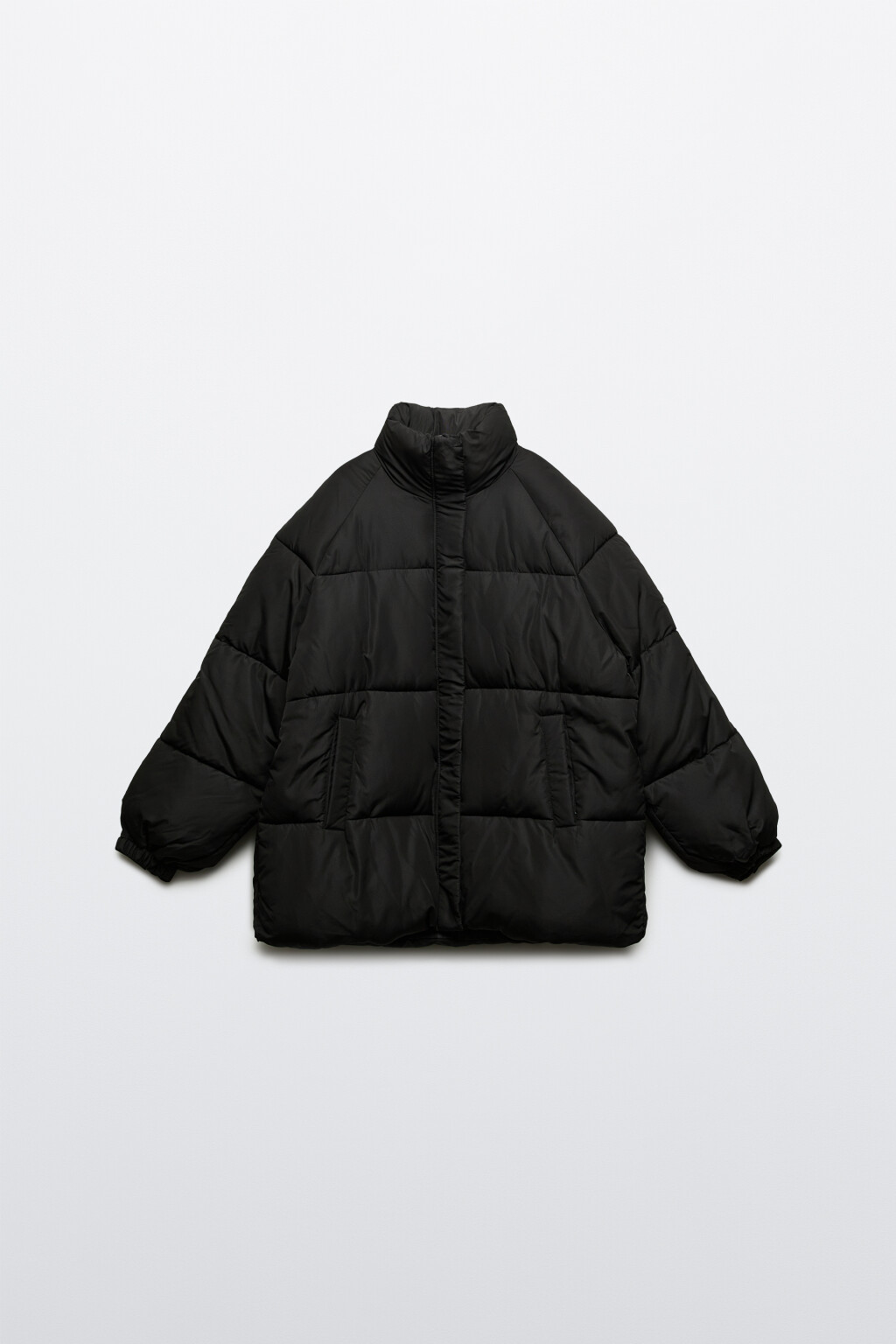 Куртка стеганая с воротником-стойкой - цвет черный - 8