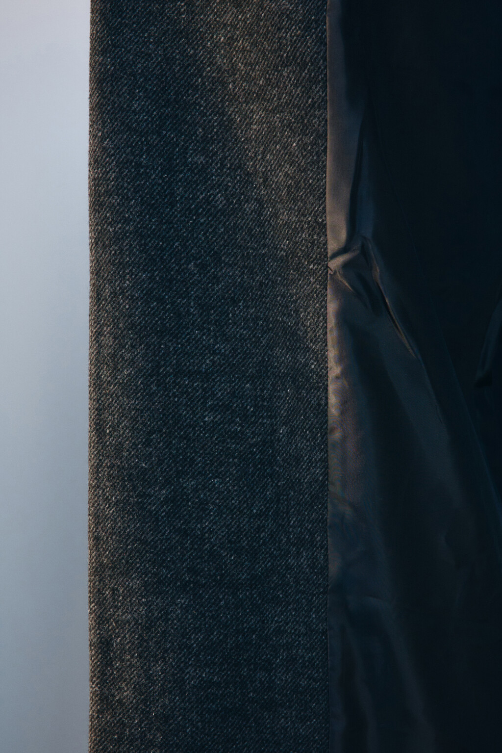 Пальто драповое с подкладкой - цвет серый - 7