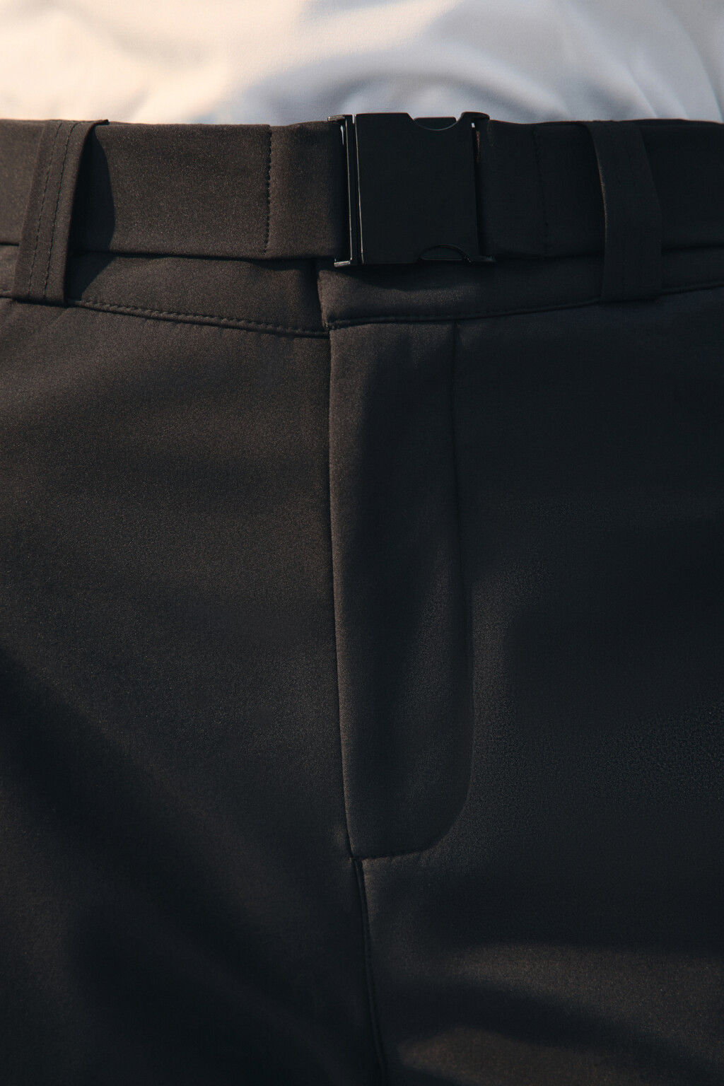 Брюки клеш горнолыжные утепленные - цвет черный - 5