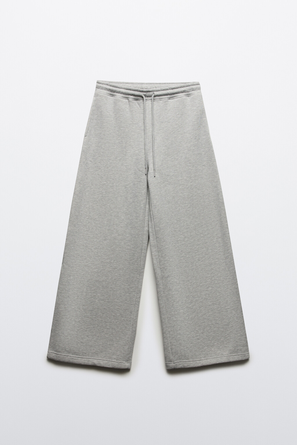 Брюки спортивные из футера с начесом - цвет серый - 8