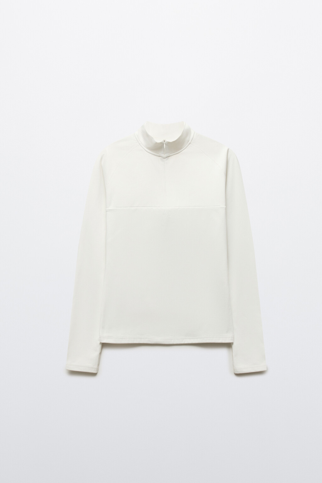 Лонгслив спортивный утепленный - цвет ванильный - 8