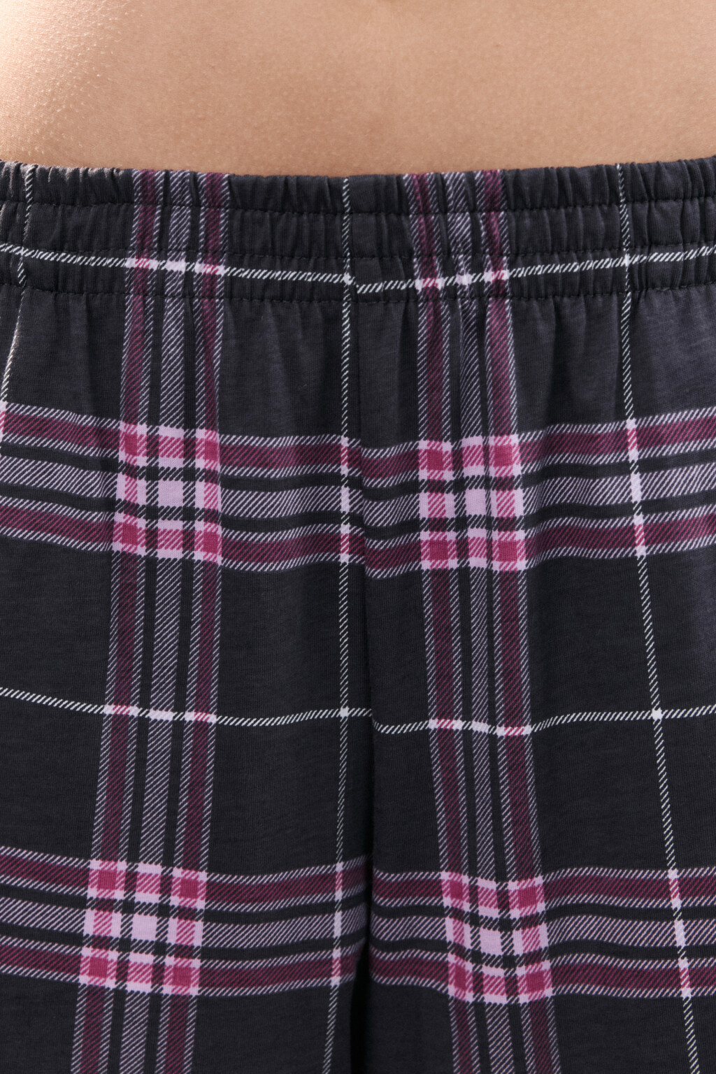 Брюки домашние с принтом - цвет серый - 5