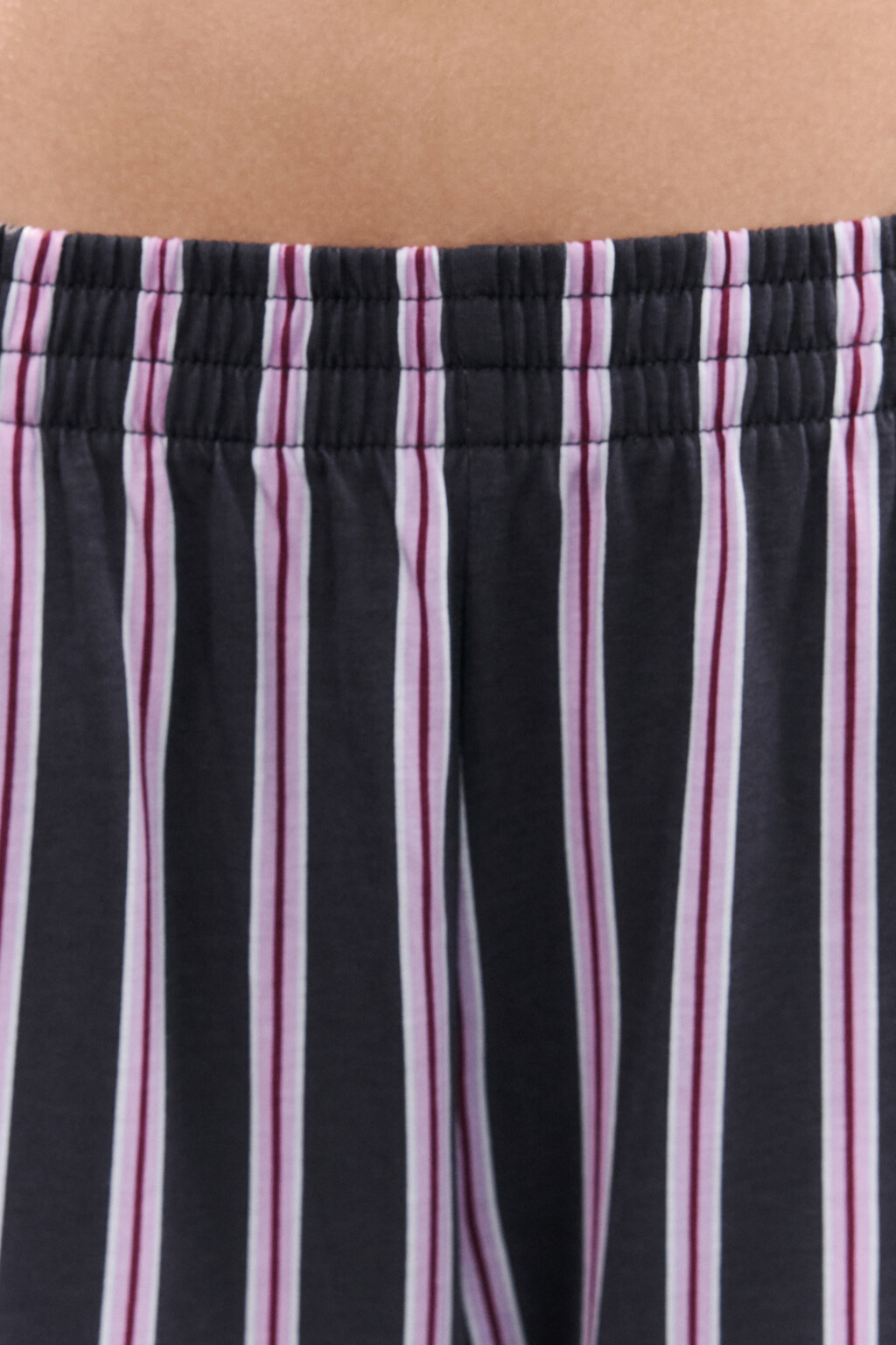 Брюки домашние с принтом - цвет серый - 5