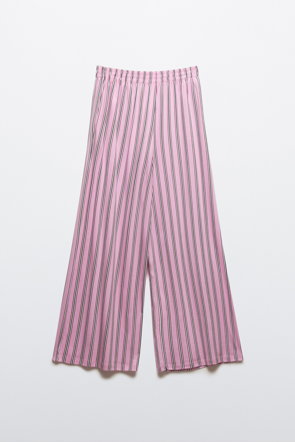 Брюки домашние с принтом - цвет розовый - 7