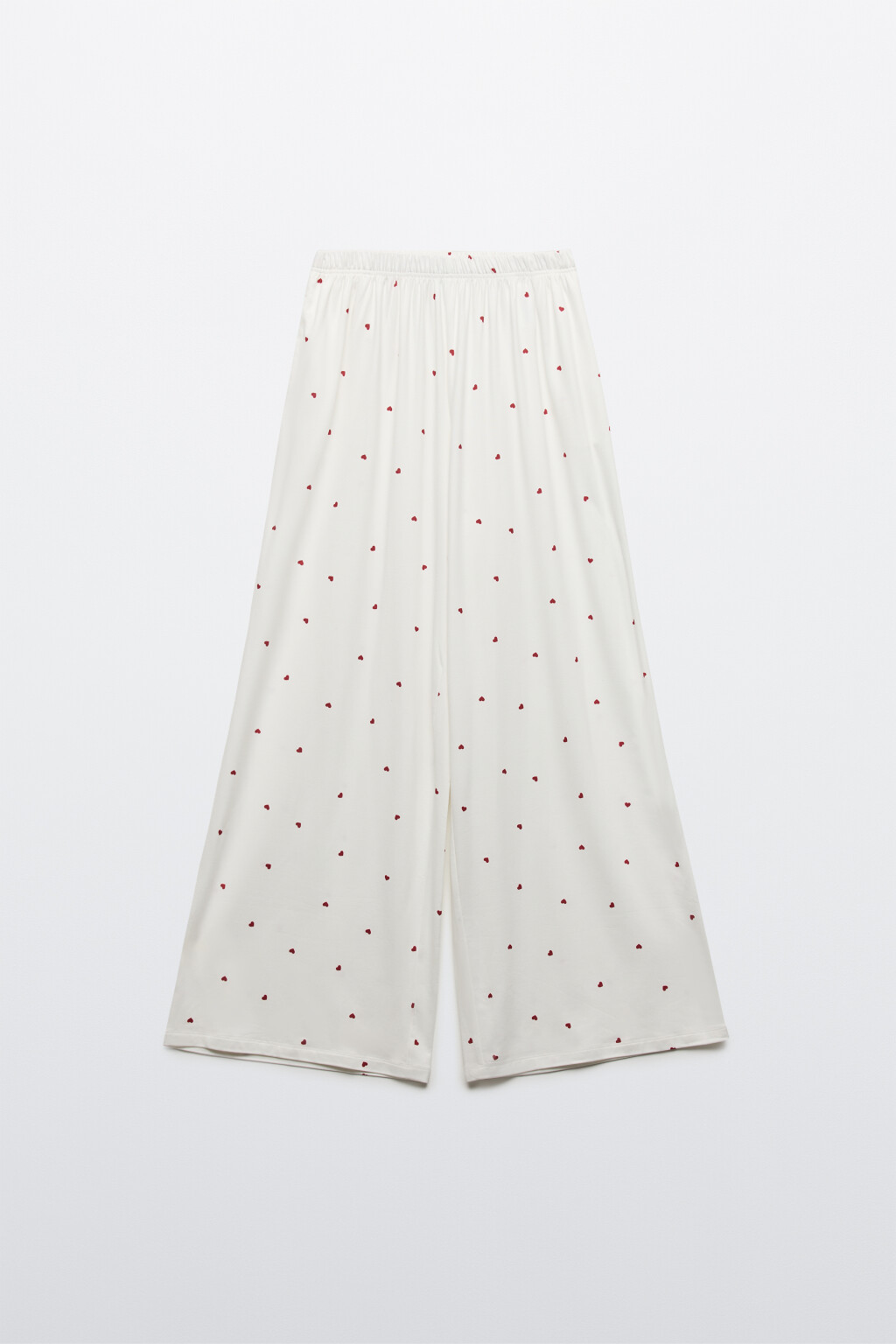 Брюки домашние трикотажные - цвет красный - 7