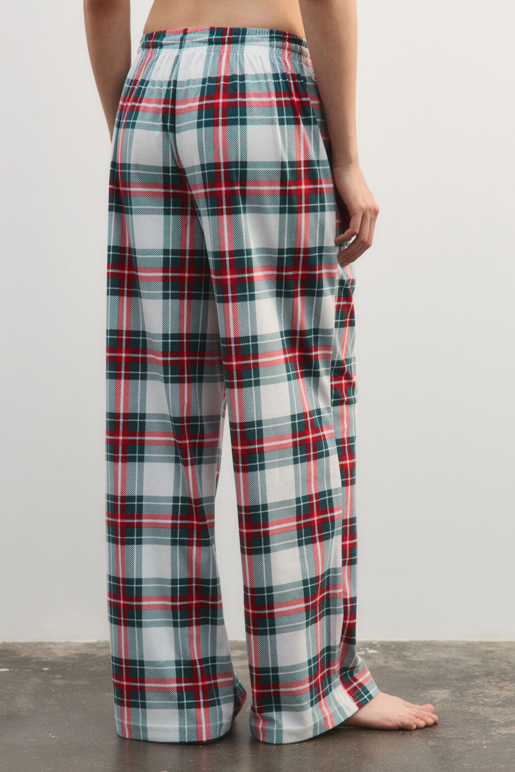 Брюки домашние с принтом - цвет мультиколор - 4