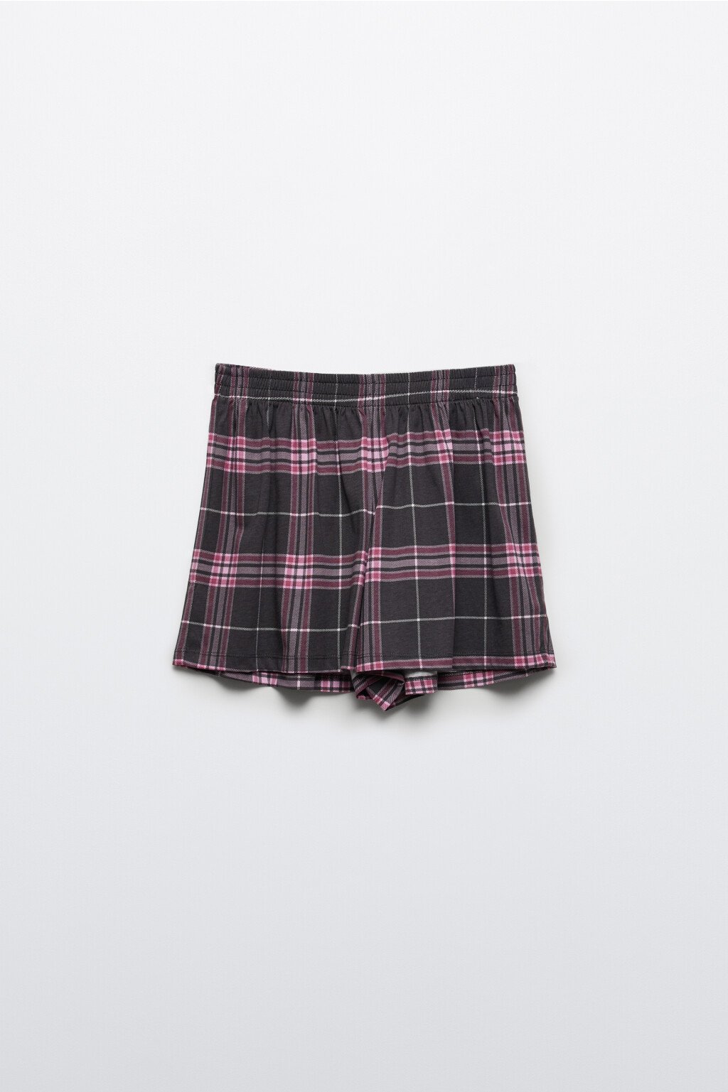 Шорты домашние с принтом - цвет серый - 6