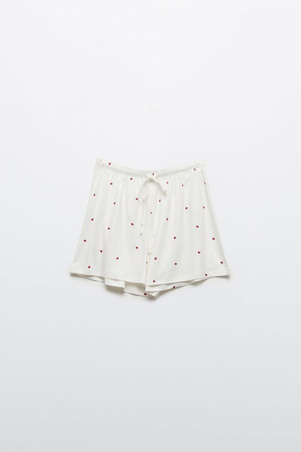 Шорты домашние трикотажные - цвет красный - 7