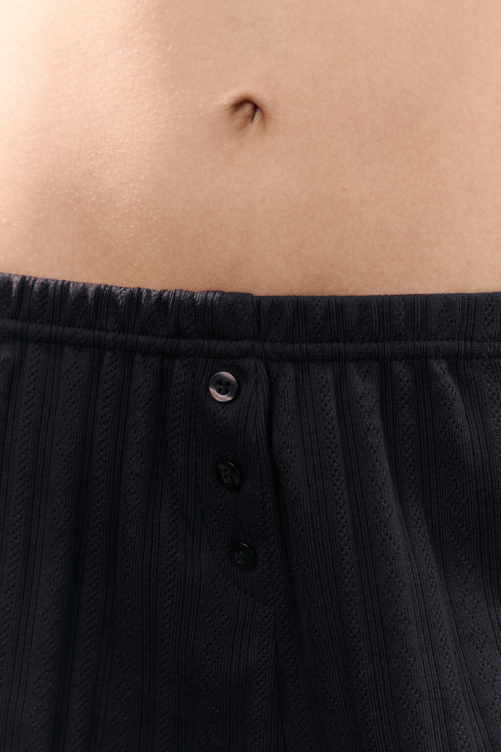 Шорты домашние с волнистыми краями - цвет серый - 6