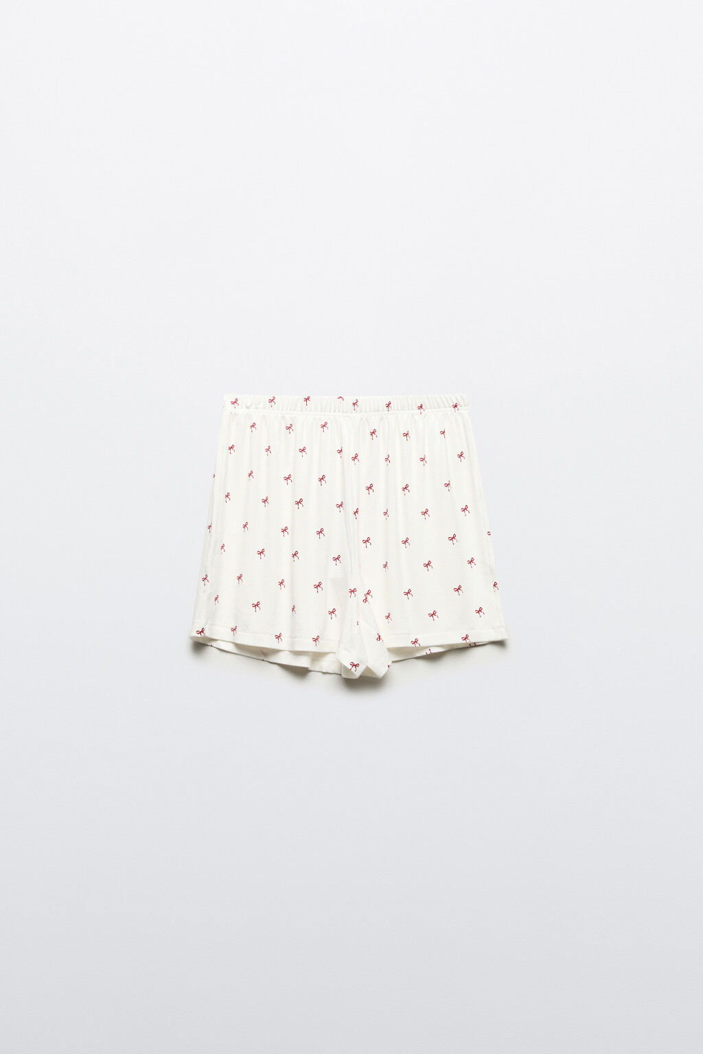 Шорты домашние вискозные - цвет красный - 7