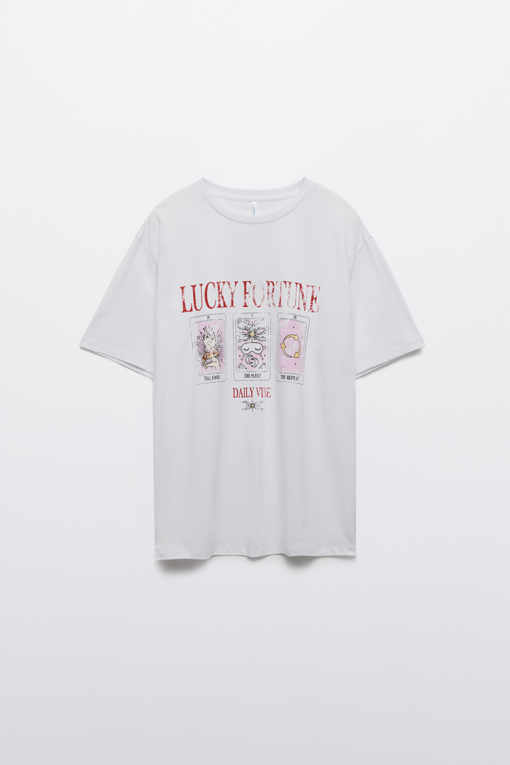 Футболка домашняя с принтом - цвет белый - 7