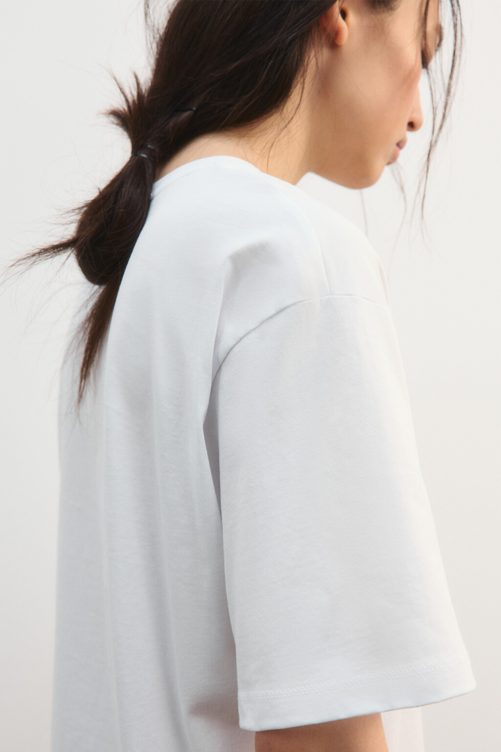 Футболка с рождественским принтом - цвет белый - 7