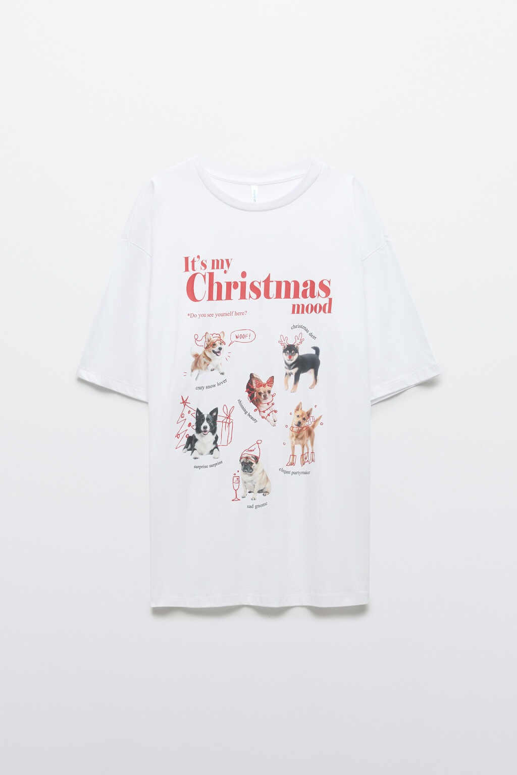 Футболка с рождественским принтом - цвет мультиколор - 7
